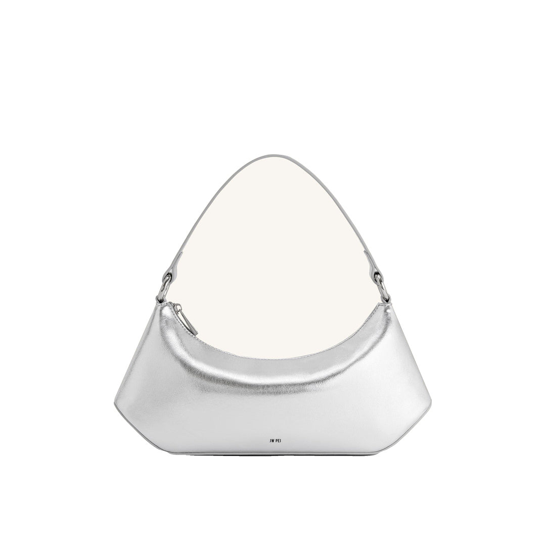 JW PEI Lily Shoulder Bag - Silver by JW PEI