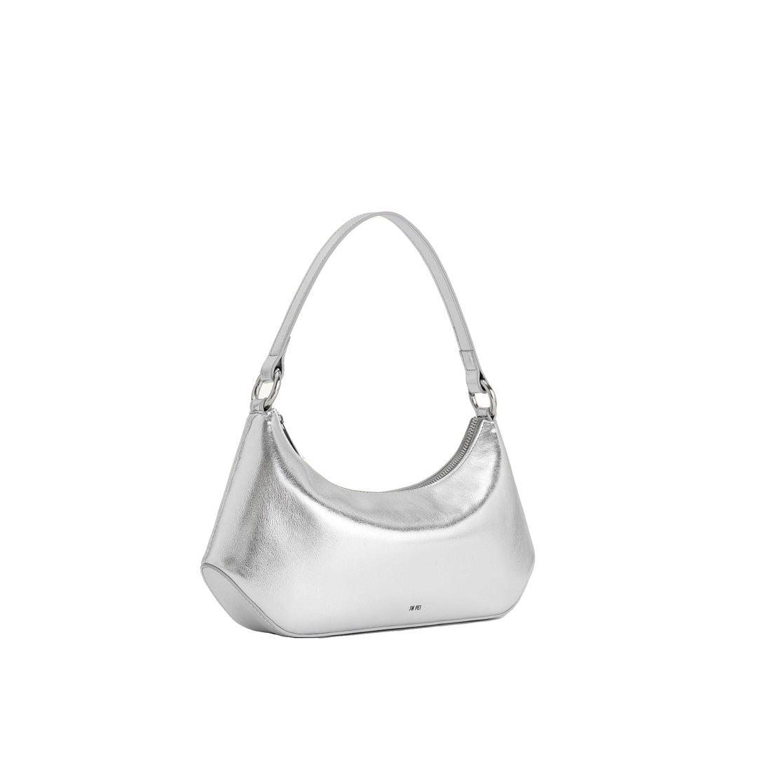 JW PEI Lily Shoulder Bag - Silver by JW PEI