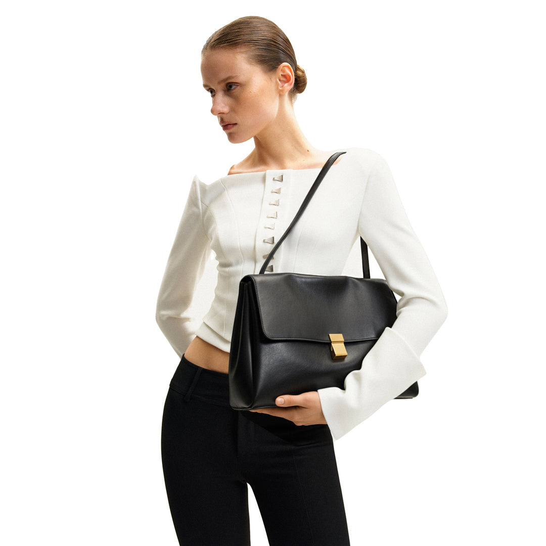 JW PEI Hilary Shoulder Bag - Black by JW PEI