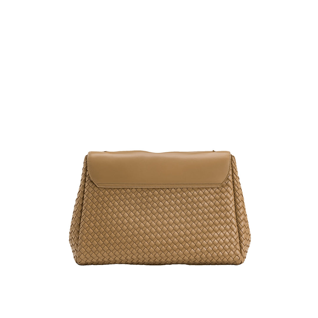 JW PEI Hilary Woven Shoulder Bag - Camel by JW PEI