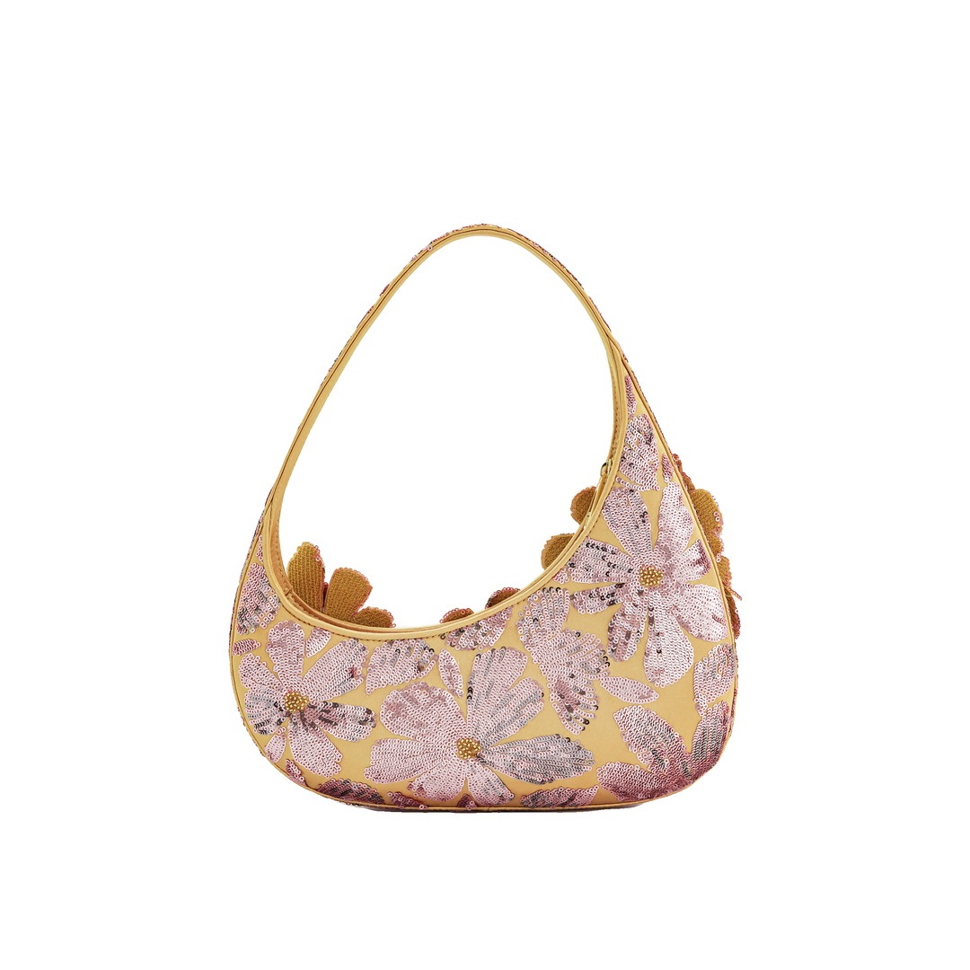 JW PEI Harlee Sequin Shoulder Bag - Pink by JW PEI
