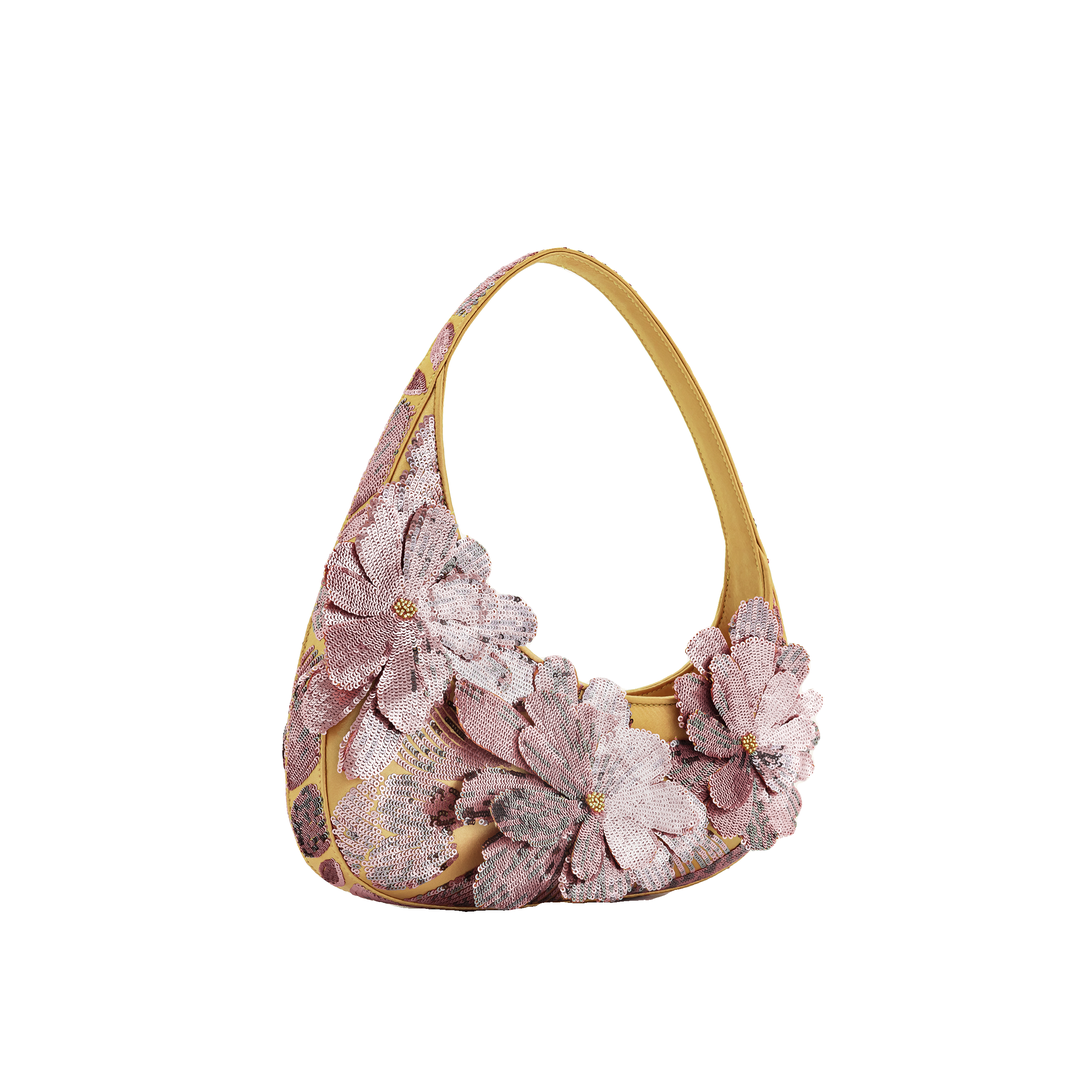 JW PEI Harlee Sequin Shoulder Bag - Pink by JW PEI