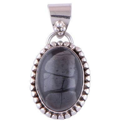Jasper 925 Sterling Silver Pendant - R100235-6