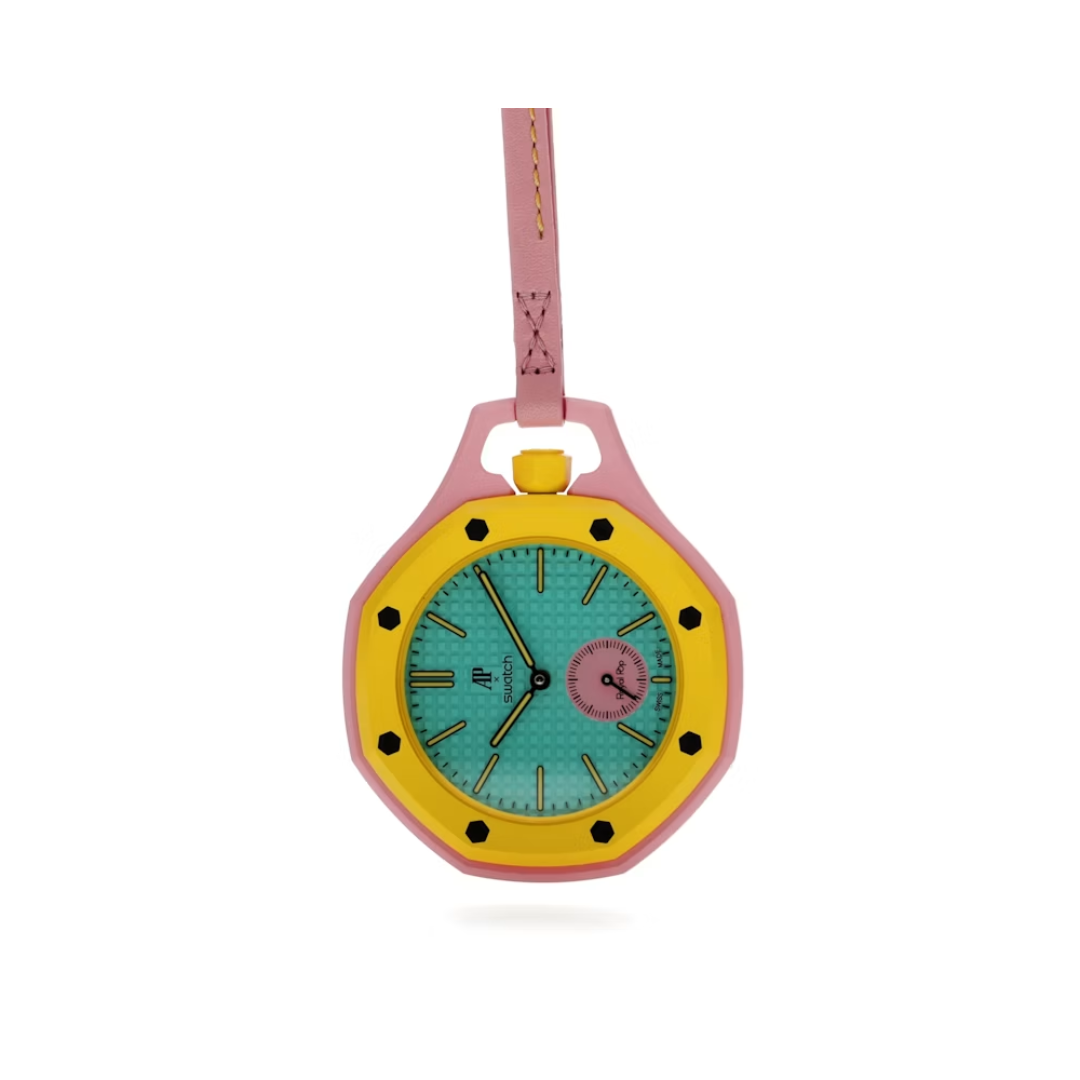 Swatch x Audemars Piguet Bioceramic Royal Pop Savonnette Otg Roz by SWATCH x AP