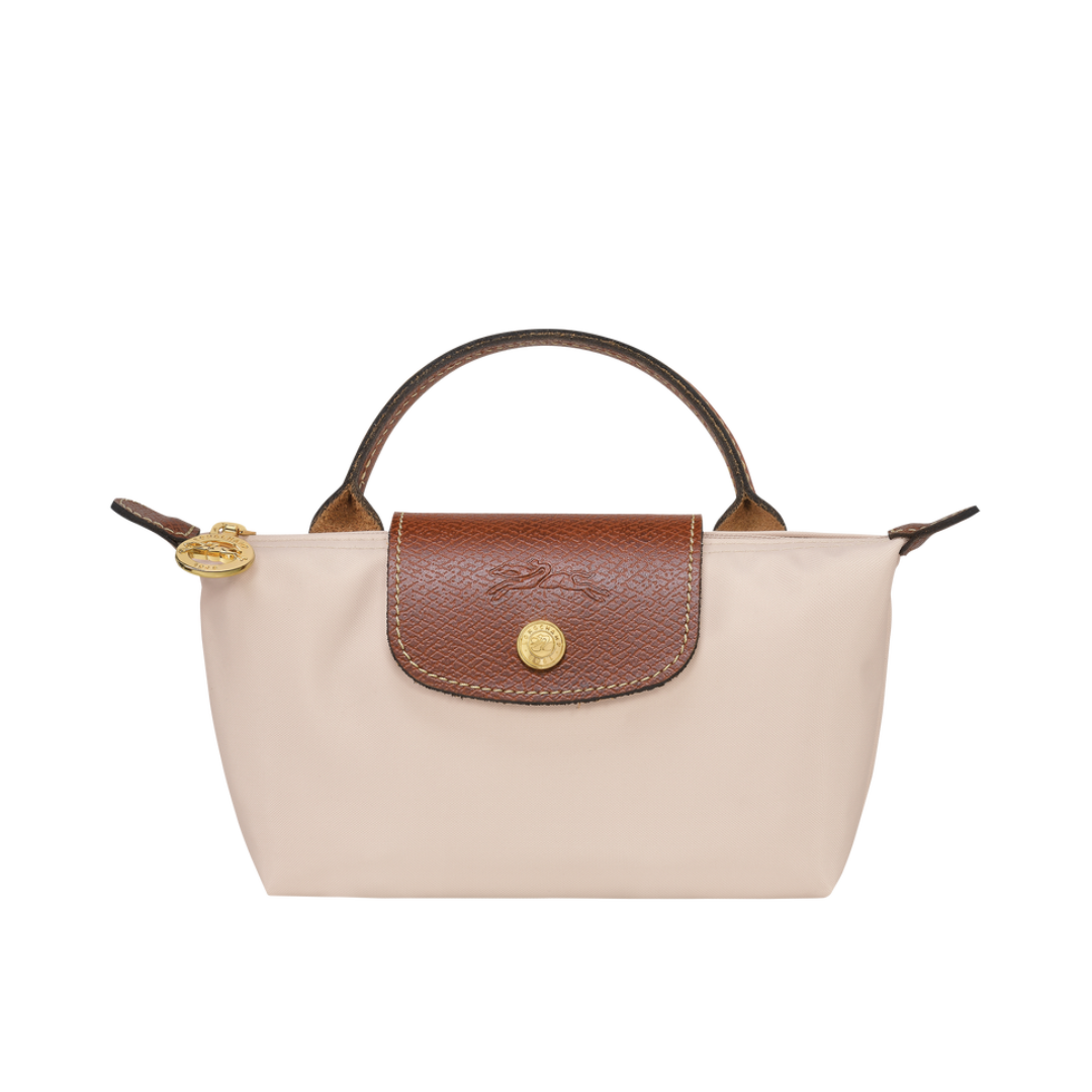 LONGCHAMP Le Pliage Original Pouch with handle Recycled canvas by LONGCHAMP