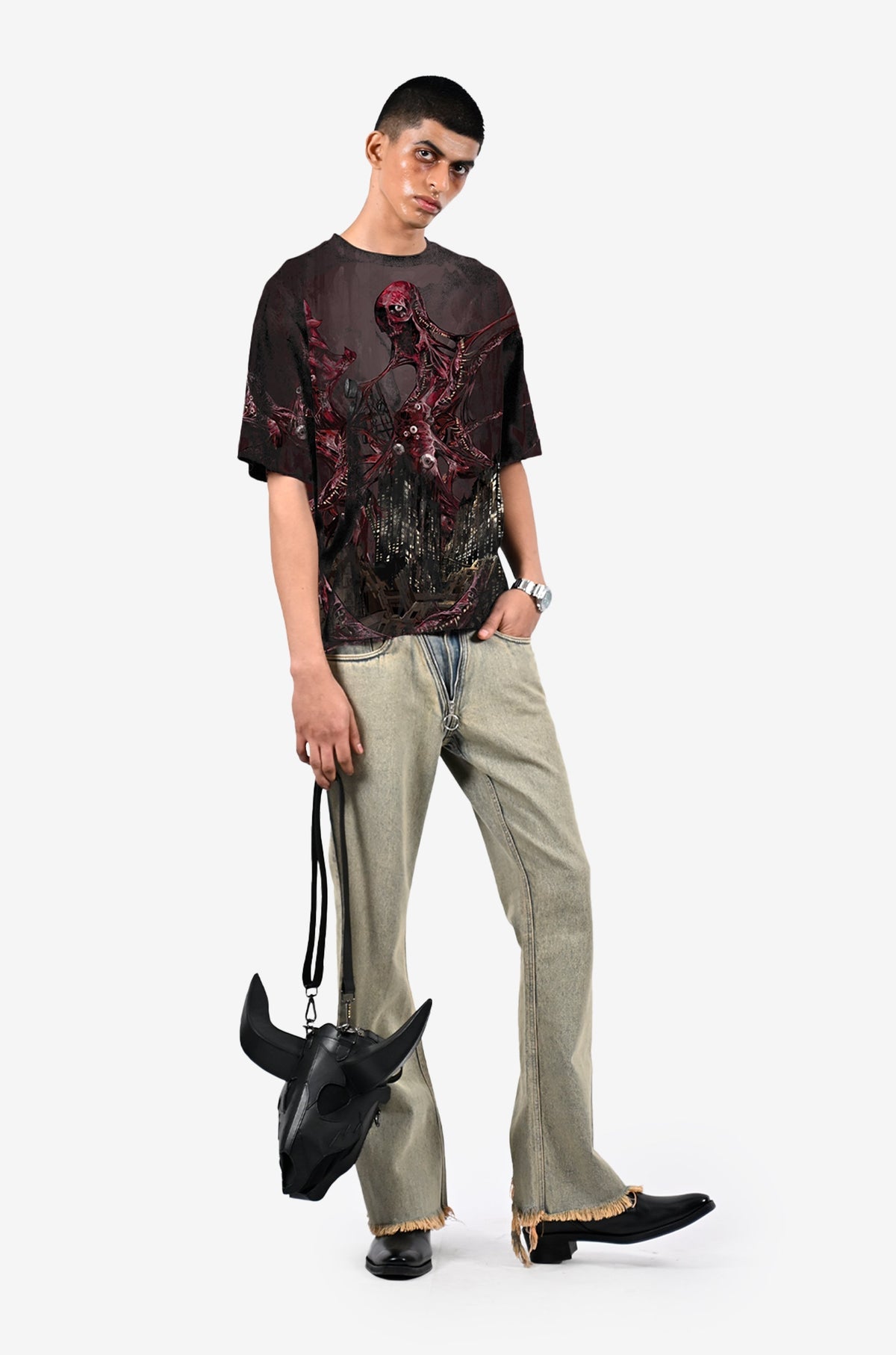 Monster T-shirt by HUEMN