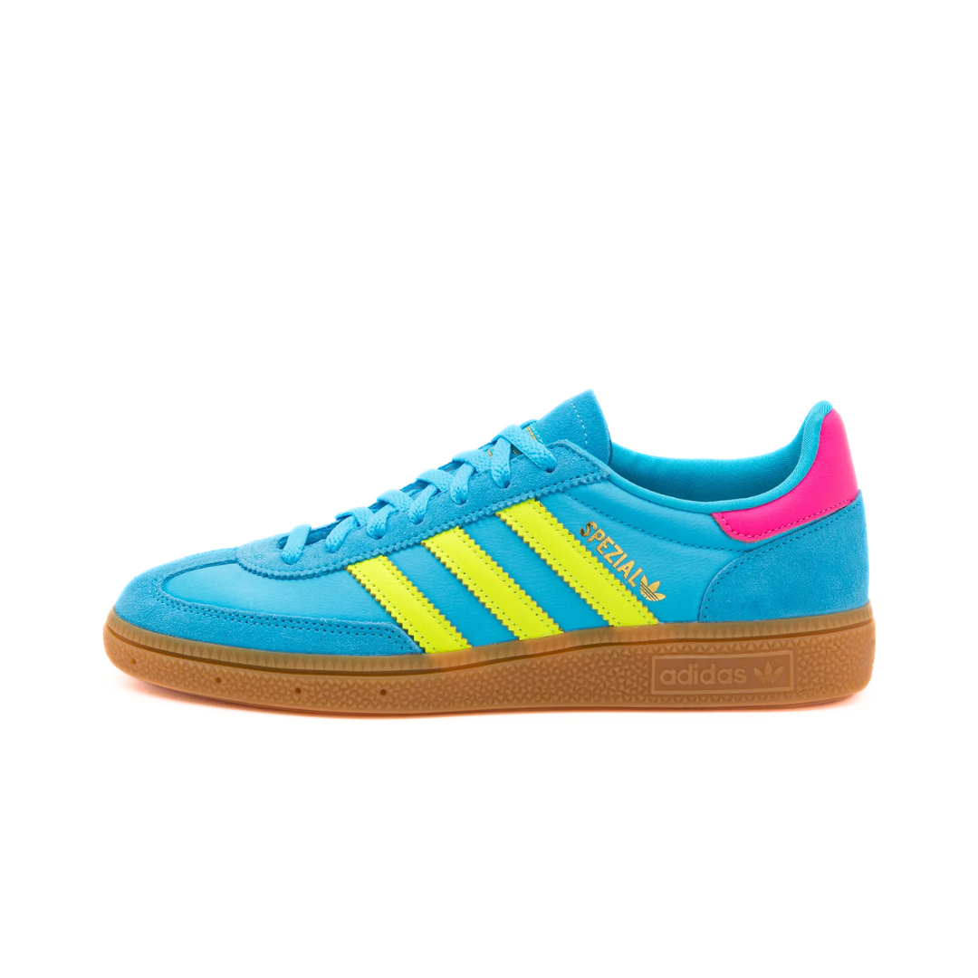 adidas Handball Spezial Sky Rush Solar Yellow Lucid Pink (W) by ADIDAS