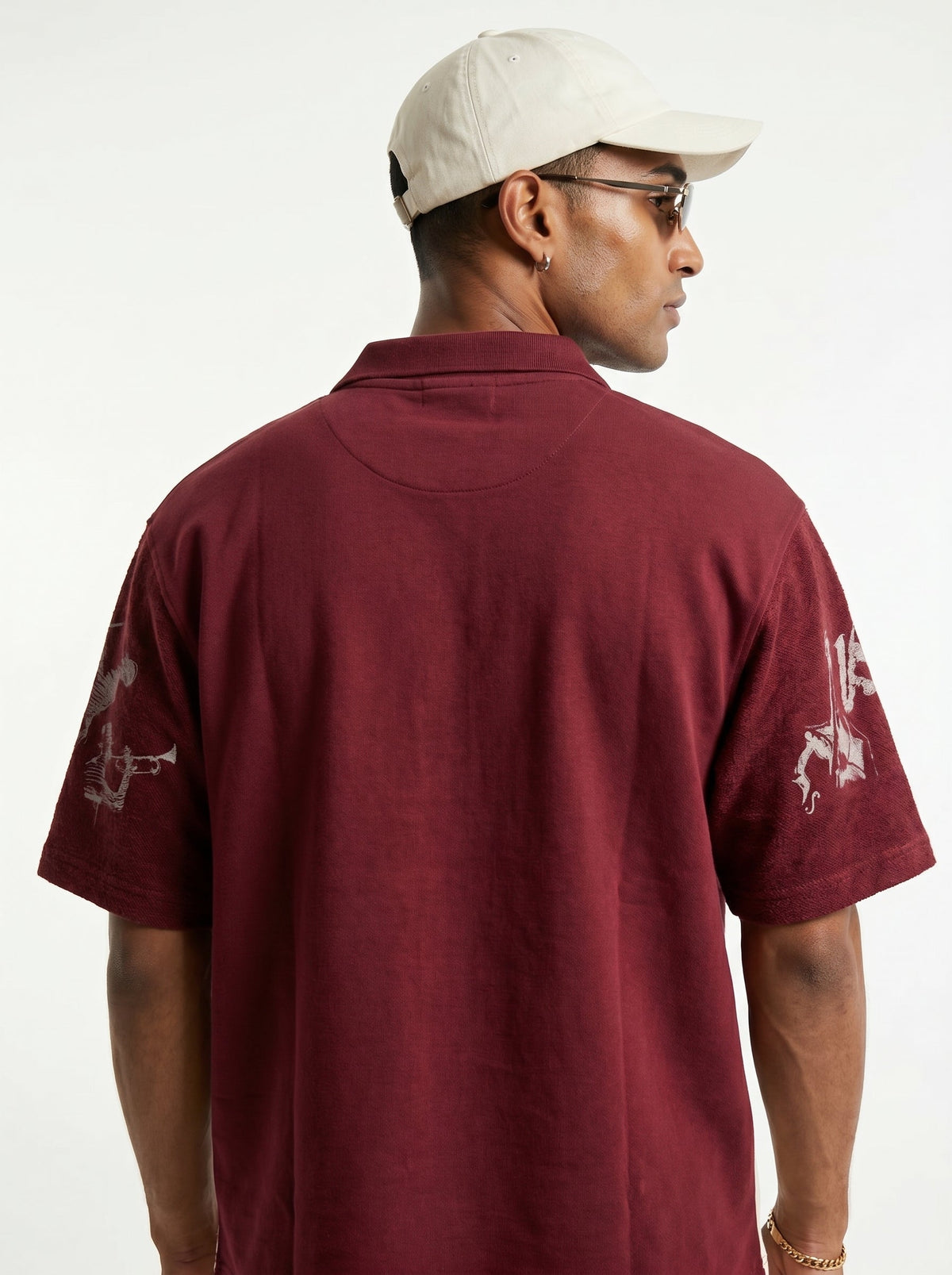 Jazz Night - Deep maroon by RECNSTRCT