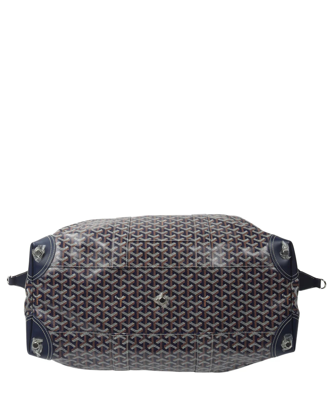 Goyard Bowling 55 Navy Blue Bag