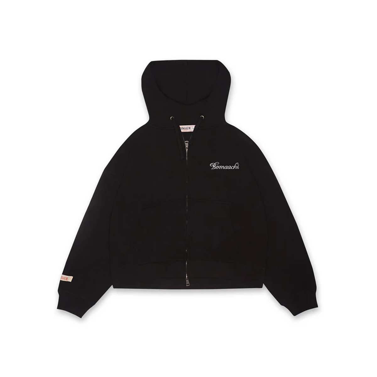 The Signature Rope Zip-Up - Black by BOMAACHI