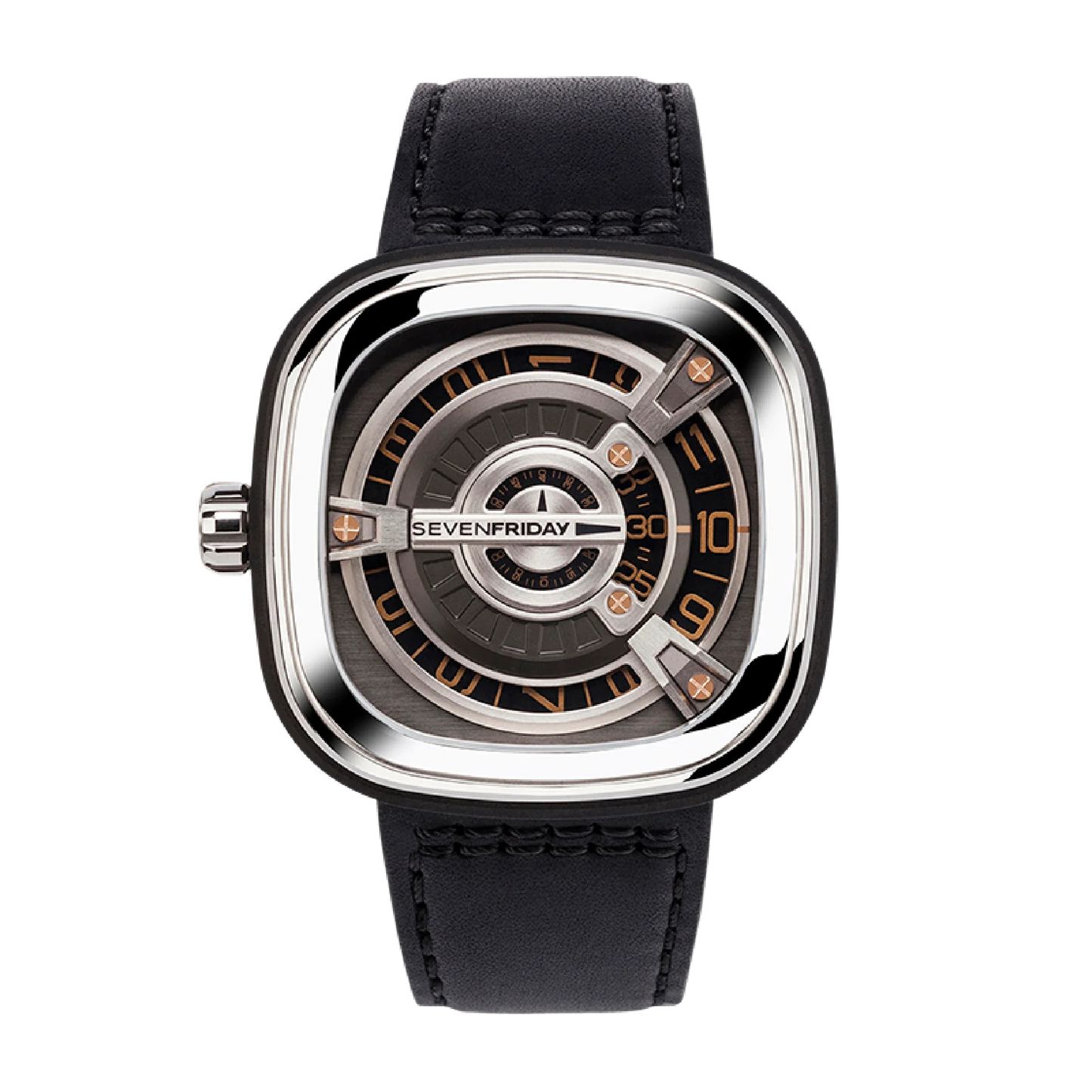 Men’s SevenFriday M1/03 Automatic Watch Industrial Dial - Zeuskicks