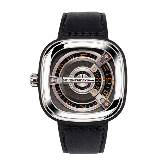 Men’s SevenFriday M1/03 Automatic Watch Industrial Dial - Zeuskicks