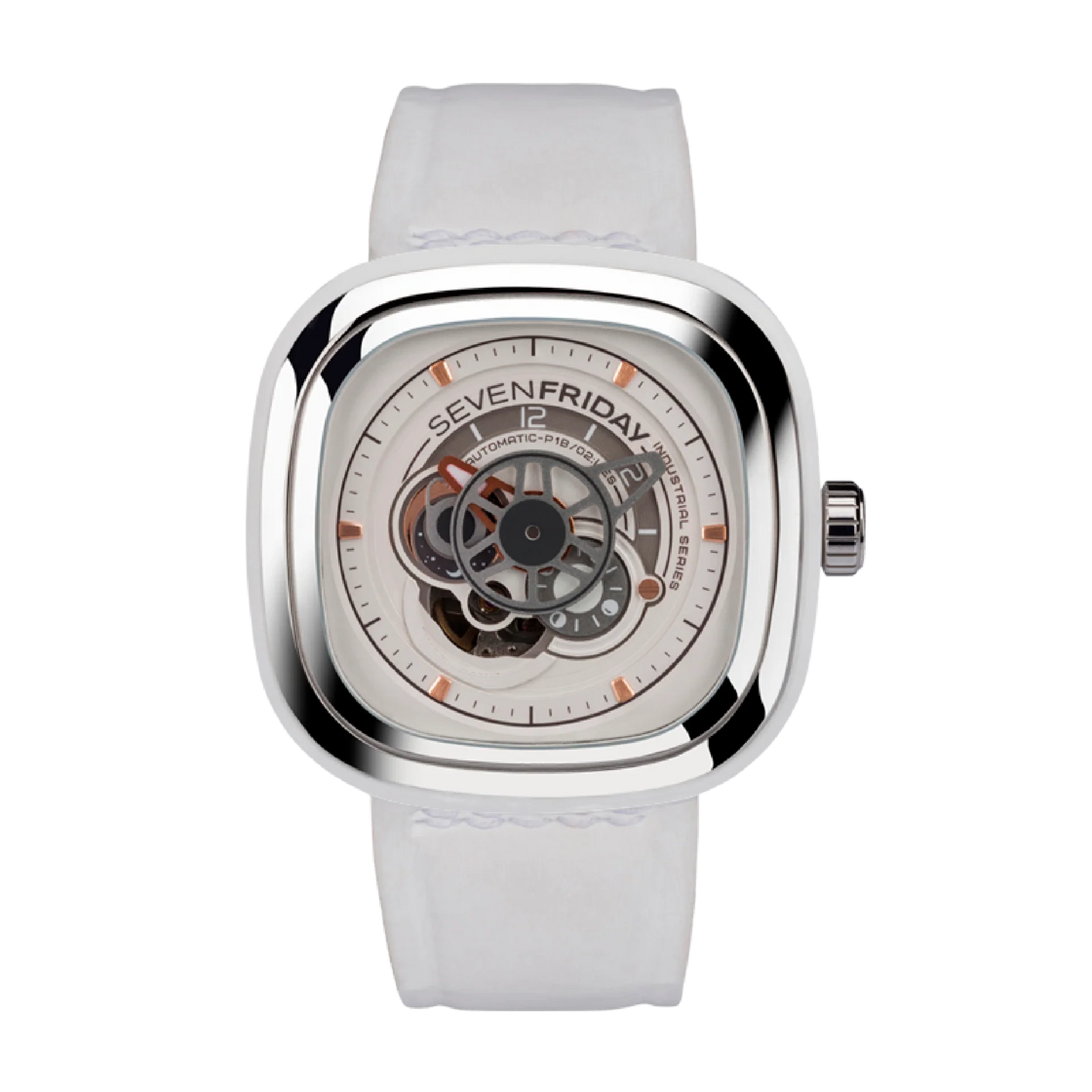 Men’s SEVENFRIDAY P1B/02 “BRIGHT” Automatic Watch - Zeuskicks