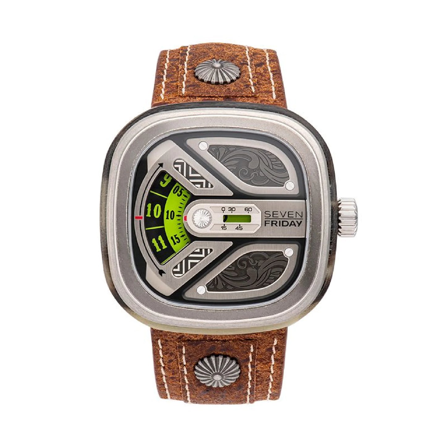 Men’s SevenFriday M1B/02 “El Charro” Limited Edition Automatic Watch - Zeuskicks