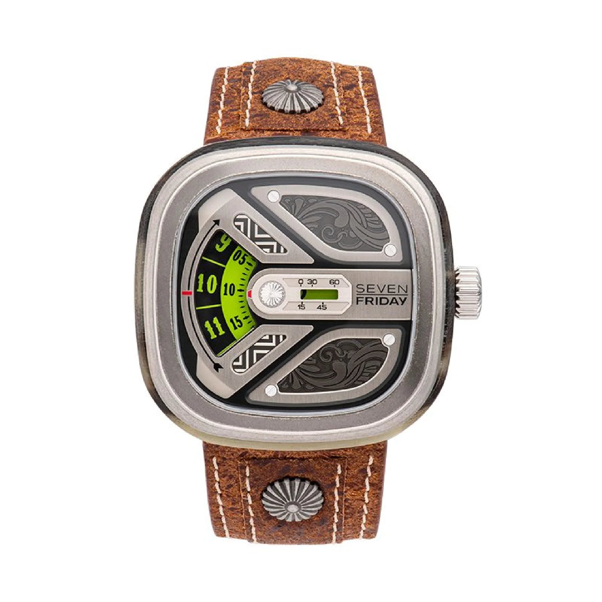 Men’s SevenFriday M1B/02 “El Charro” Limited Edition Automatic Watch - Zeuskicks