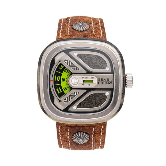 Men’s SevenFriday M1B/02 “El Charro” Limited Edition Automatic Watch - Zeuskicks