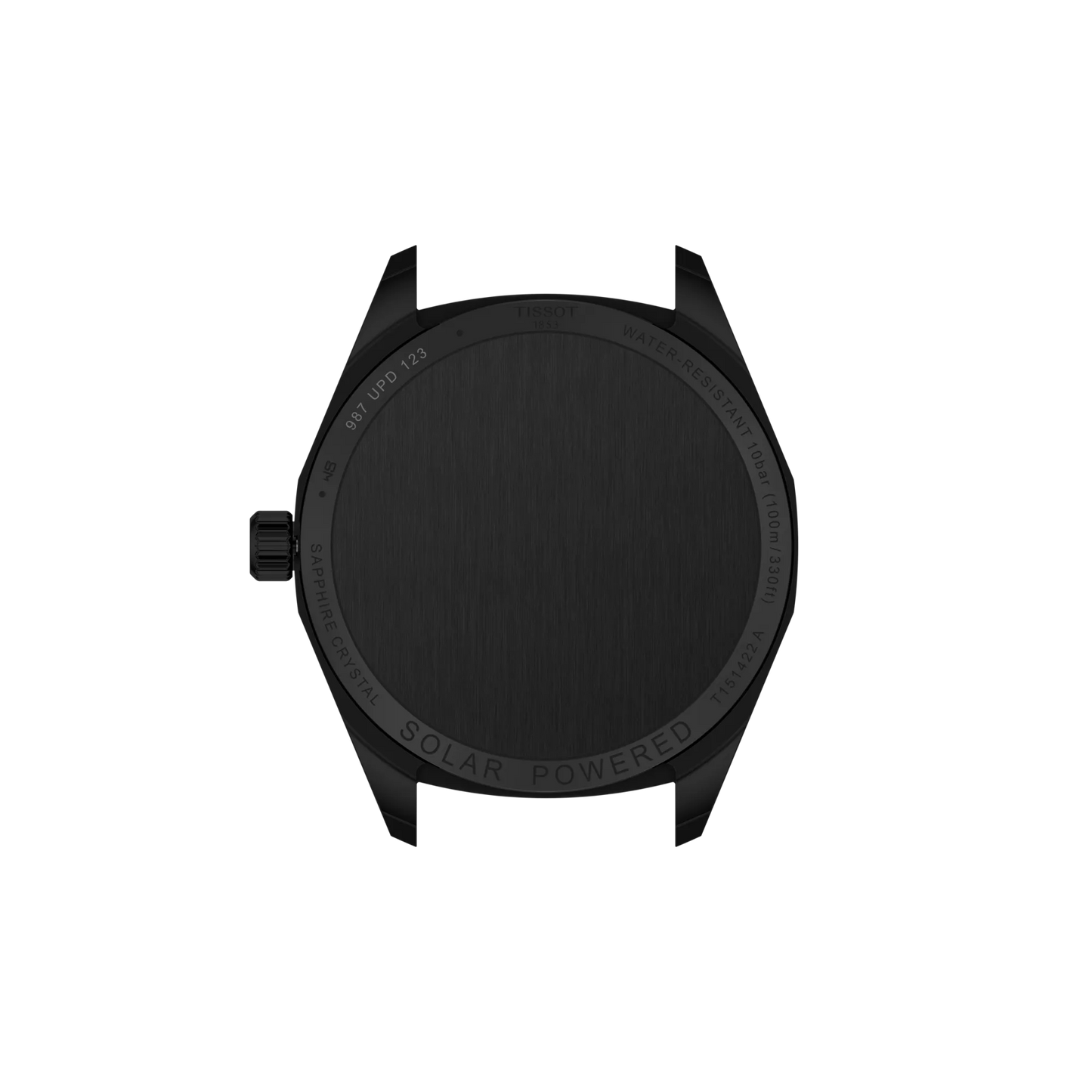 Tissot PRC 100 Solar 39mm T151.422.33.051.00 – Black Dial, Black PVD