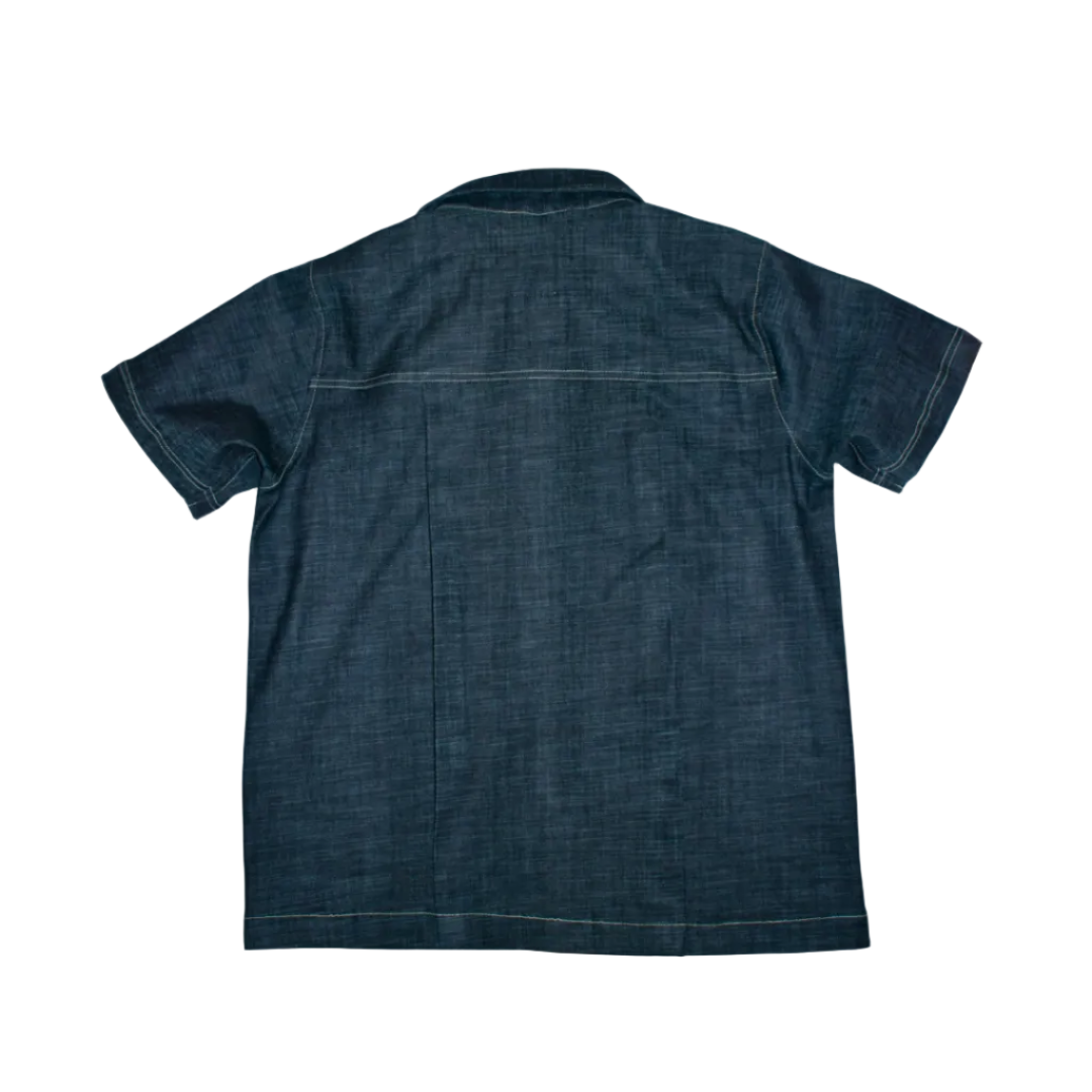 Men’s Blue Shirt - Saturday night fever by Old Gene