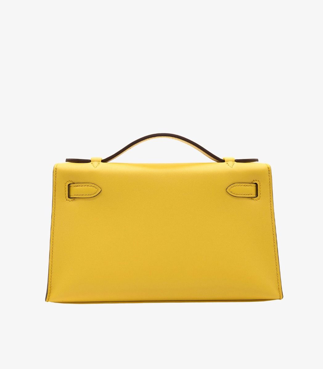 Hermès Kelly Pochette – Brand New with Palladium Hardware