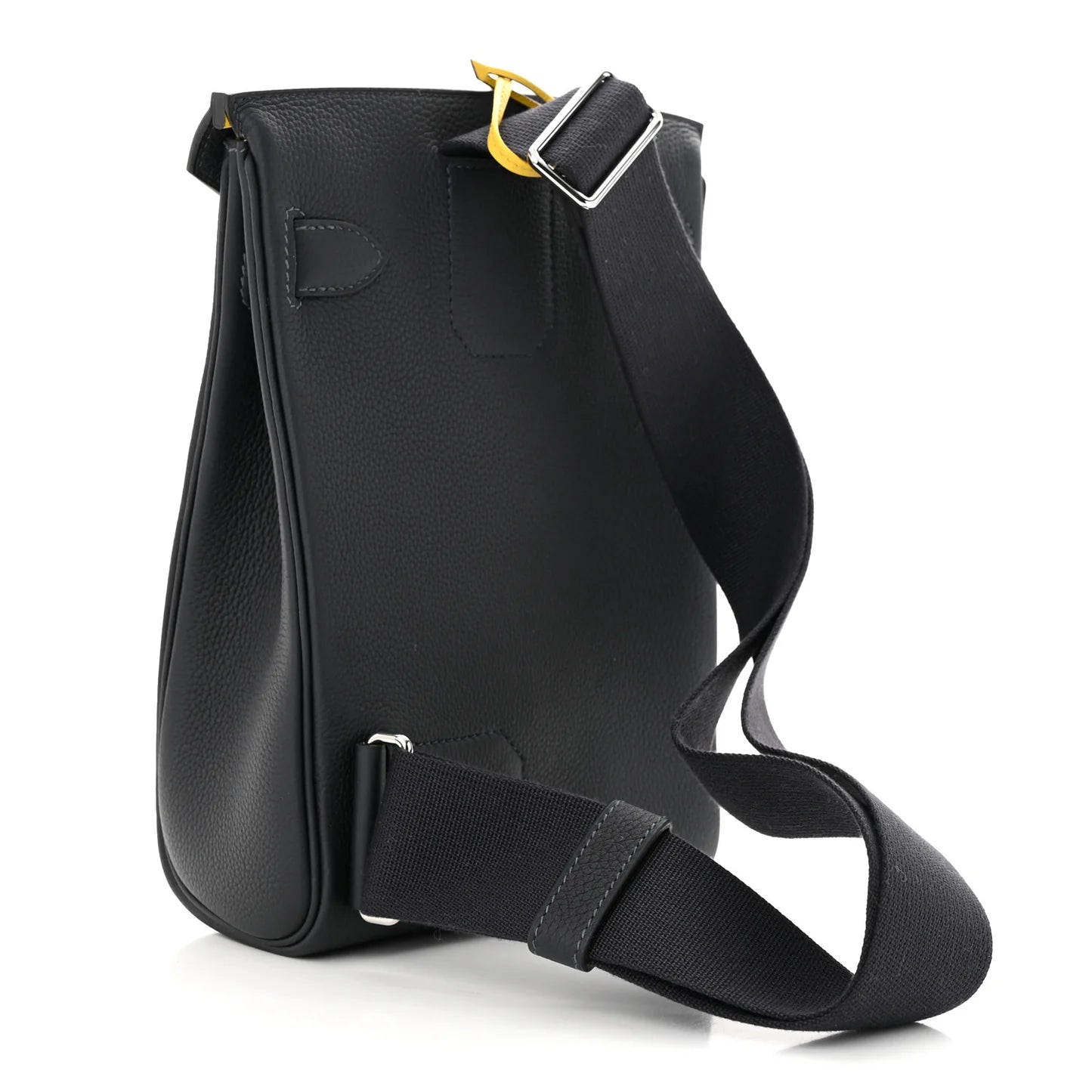 Hermès Togo Hac à Dos PM Backpack – Caban, Jaune De Naples, Feu