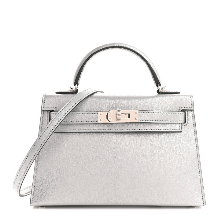 Hermès Mini Kelly Sellier 20 – Metallic Chevre Chamkilight