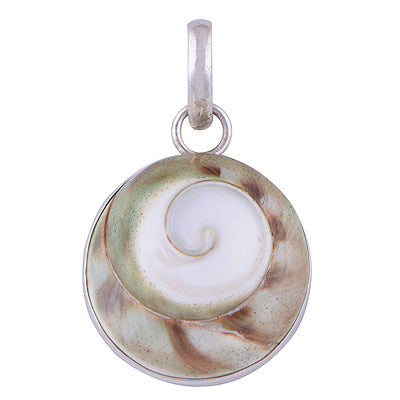 Shell 925 Sterling Silver Pendant - R8400002-357