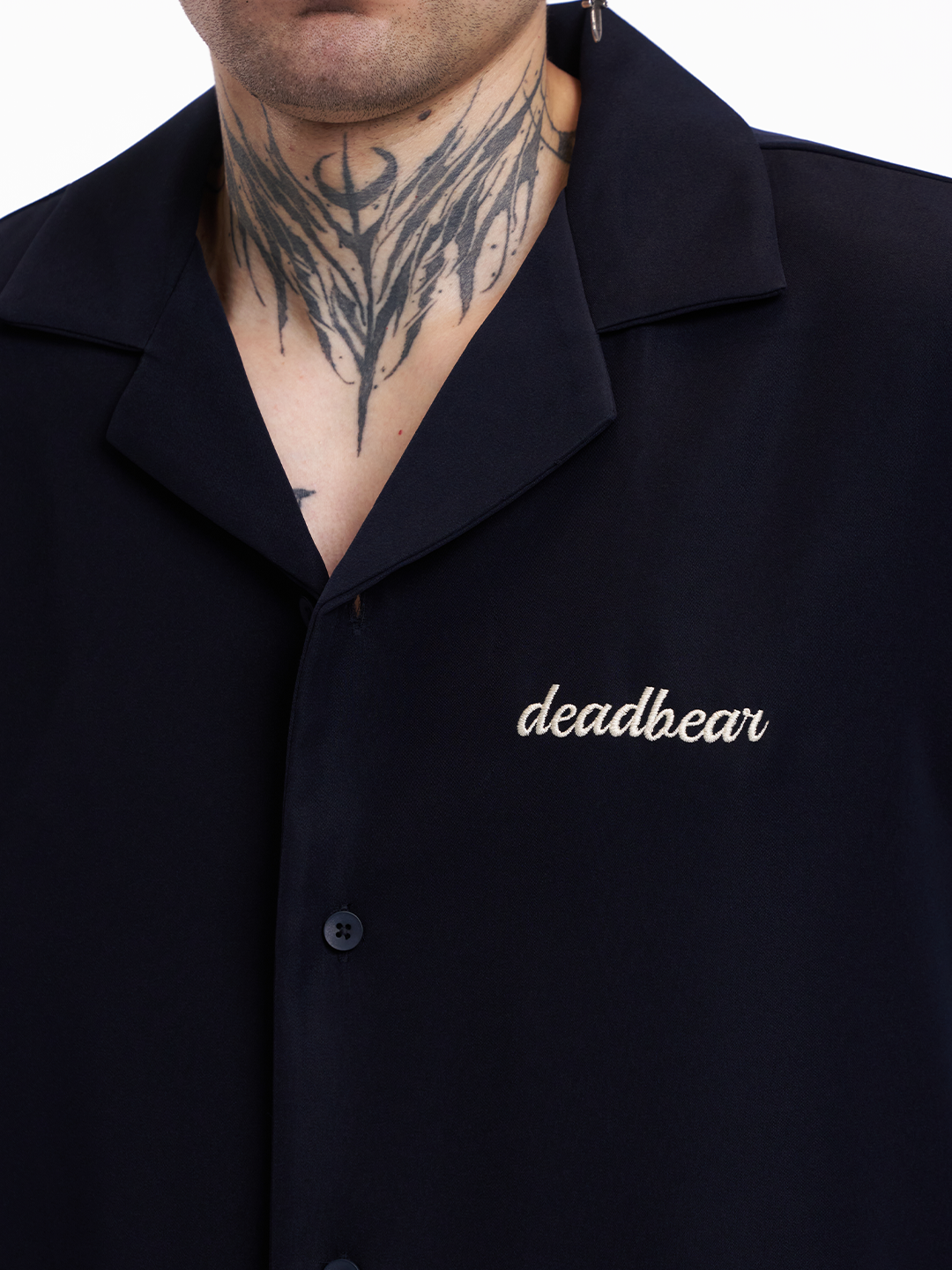Bowling Shirt Navy 2.0 by DEADBEAR