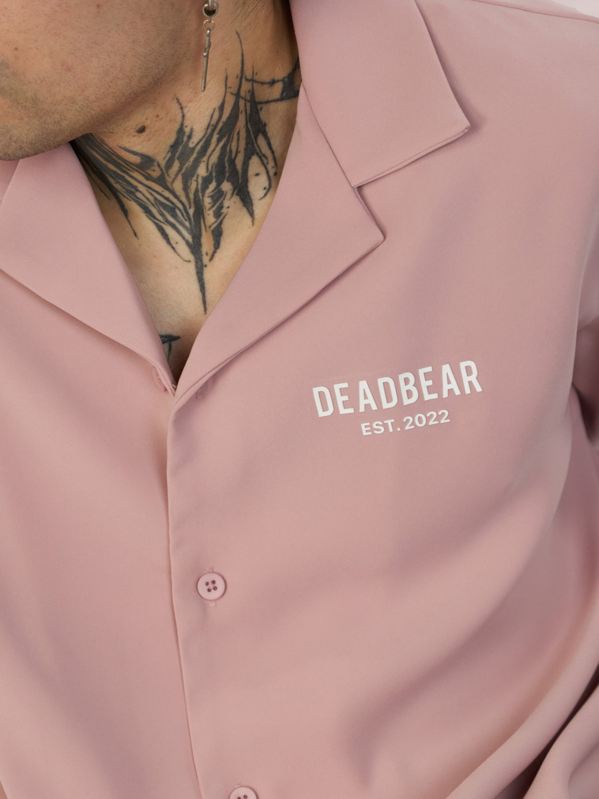 Bowling Shirt Pink by DEADBEAR