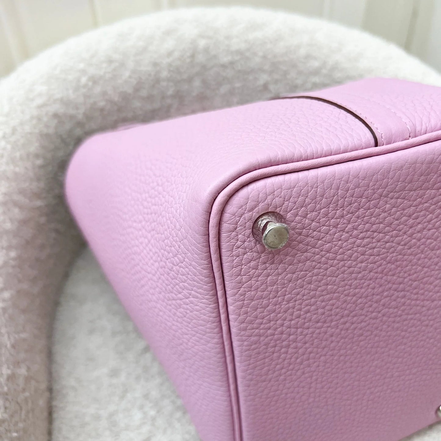 Hermès Picotin 18 in Mauve Sylvestre Clemence Leather