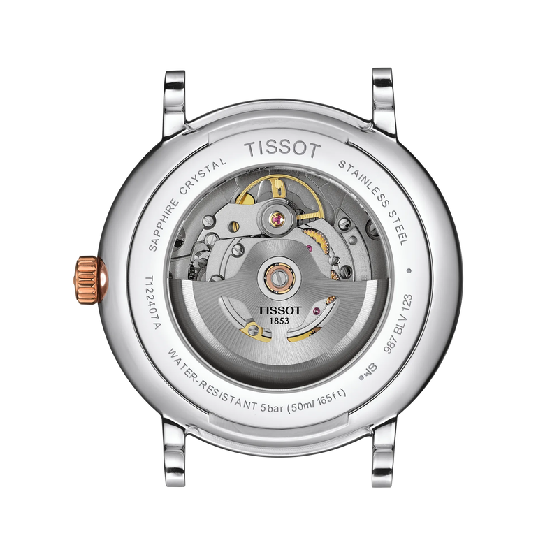 Men’s Tissot Carson Premium Powermatic 80 T122.407.22.033.00 Automatic Watch - Zeuskicks