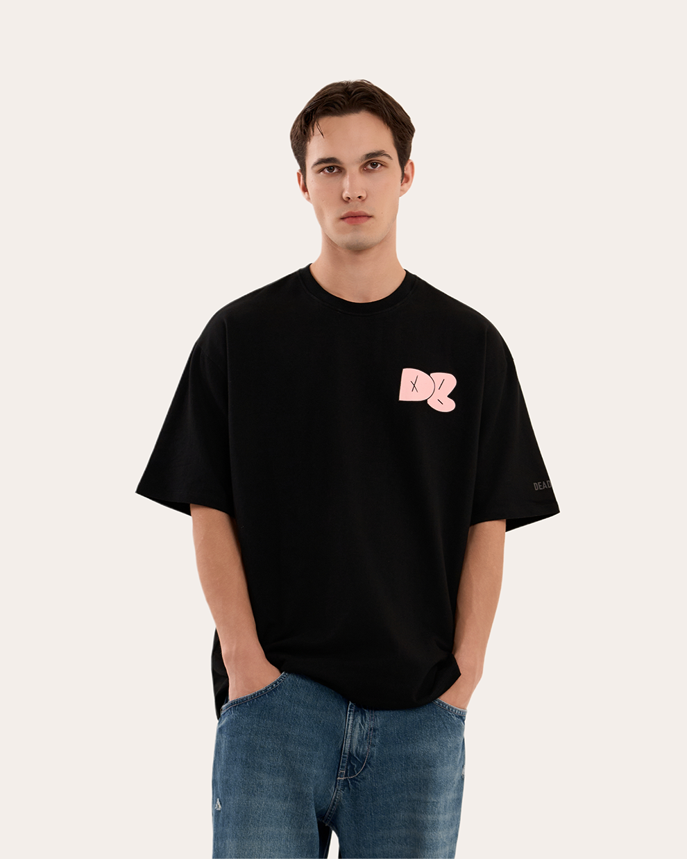 The Bat Tee Black by DEADBEAR