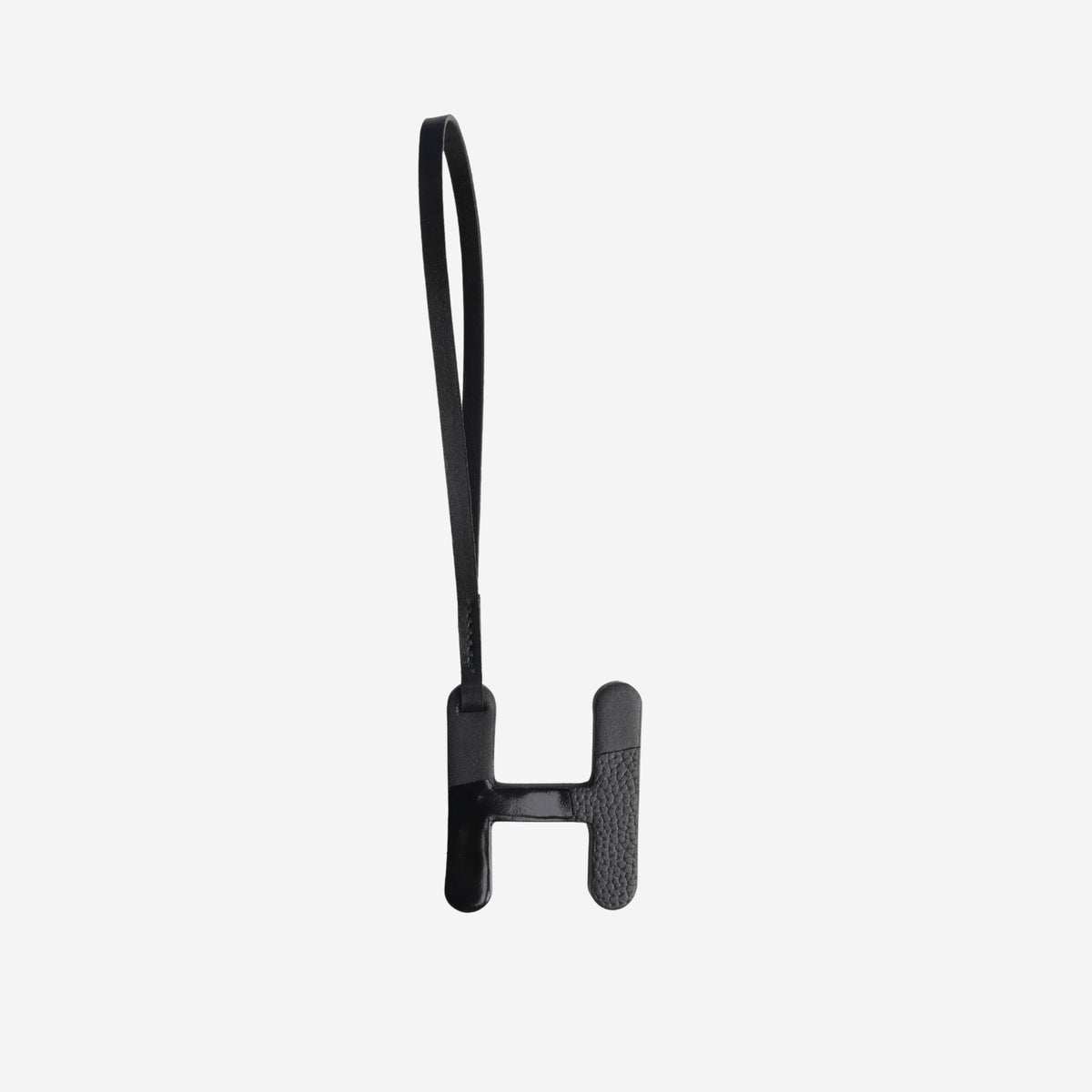 Alphabet Black Charm by leather charms