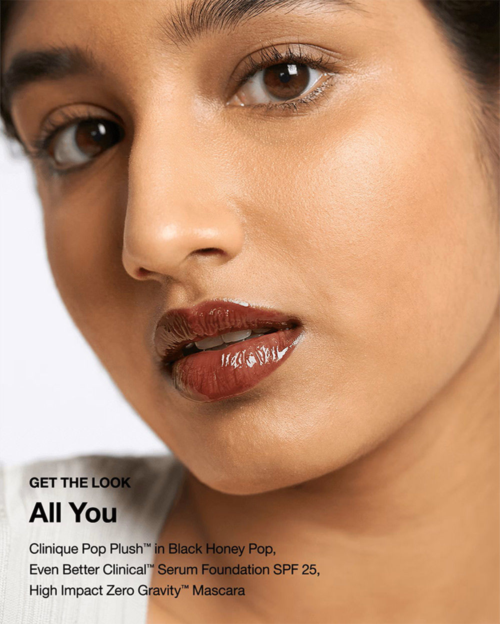 Clinique Pop Plush Creamy Lip Gloss - Brulee