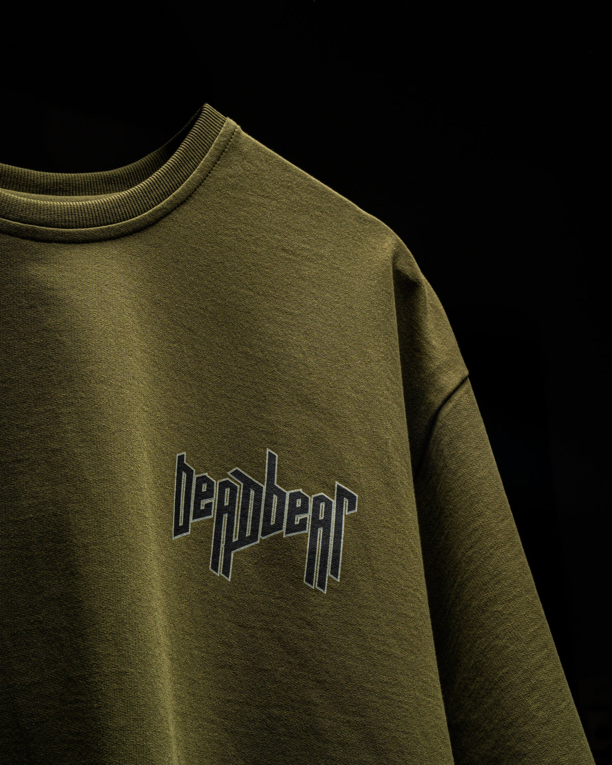 Messenger Tee Olive by DEADBEAR