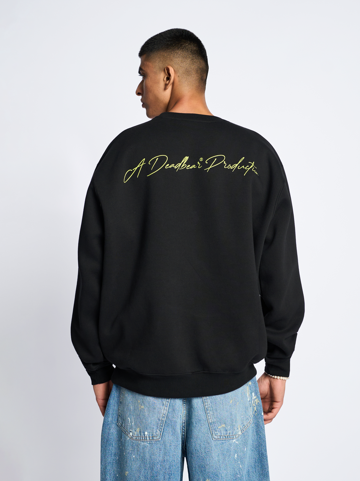 Ted Sweatshirt Black by DEADBEAR