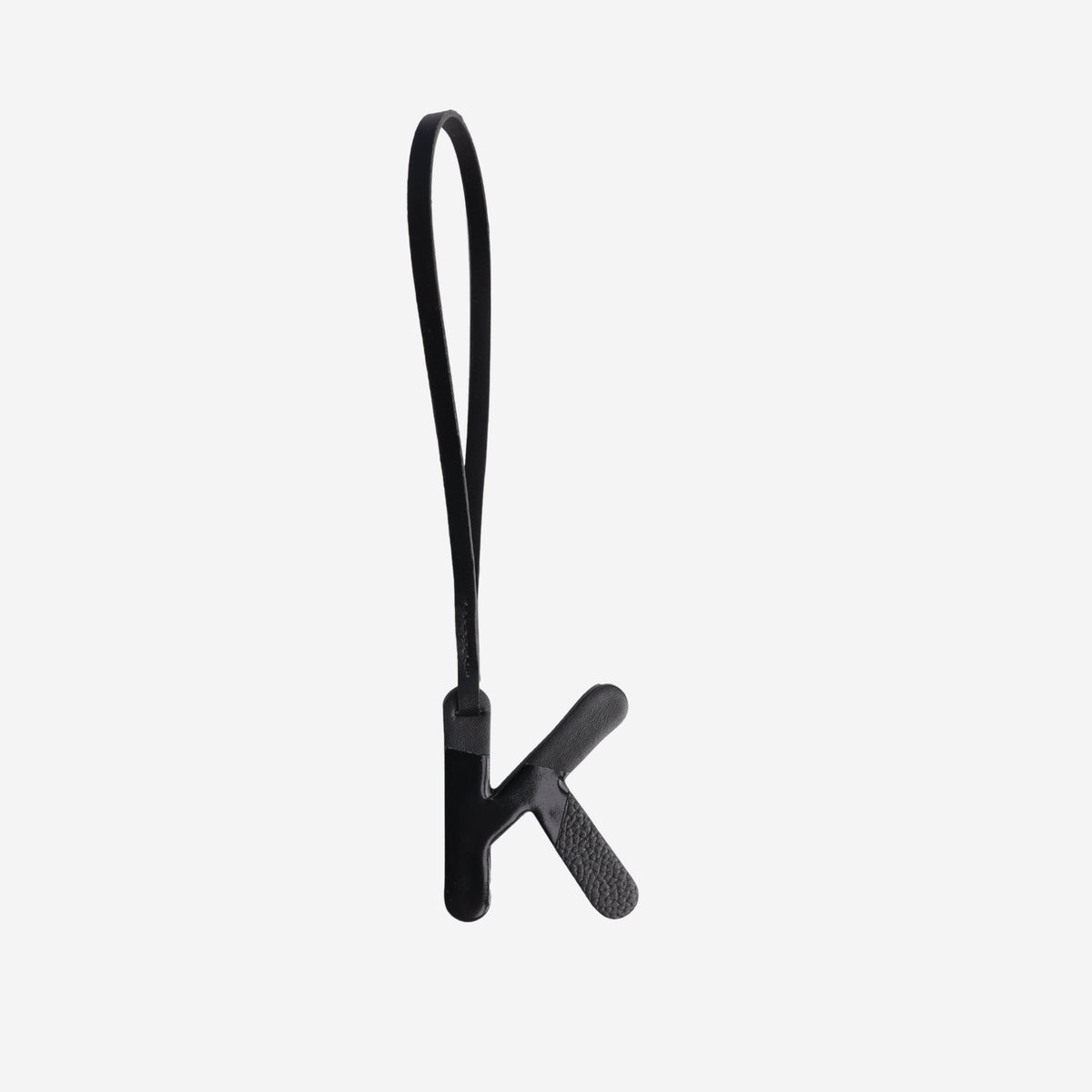 Alphabet Black Charm by leather charms