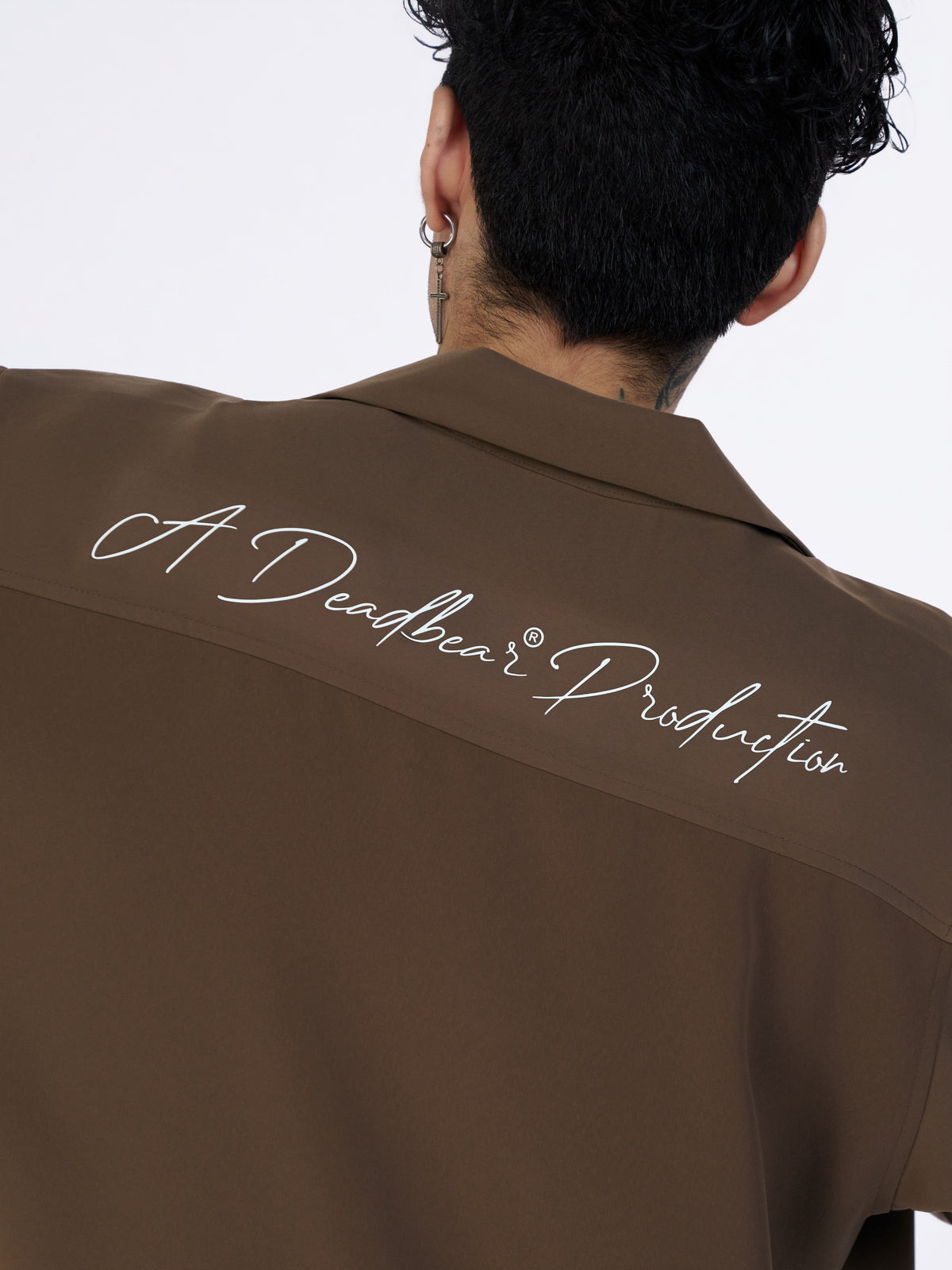 Bowling Shirt Caramel Brown by DEADBEAR