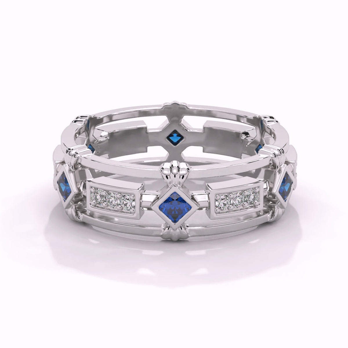 AZURE ETERNITY BAND by The Noble Sculptor