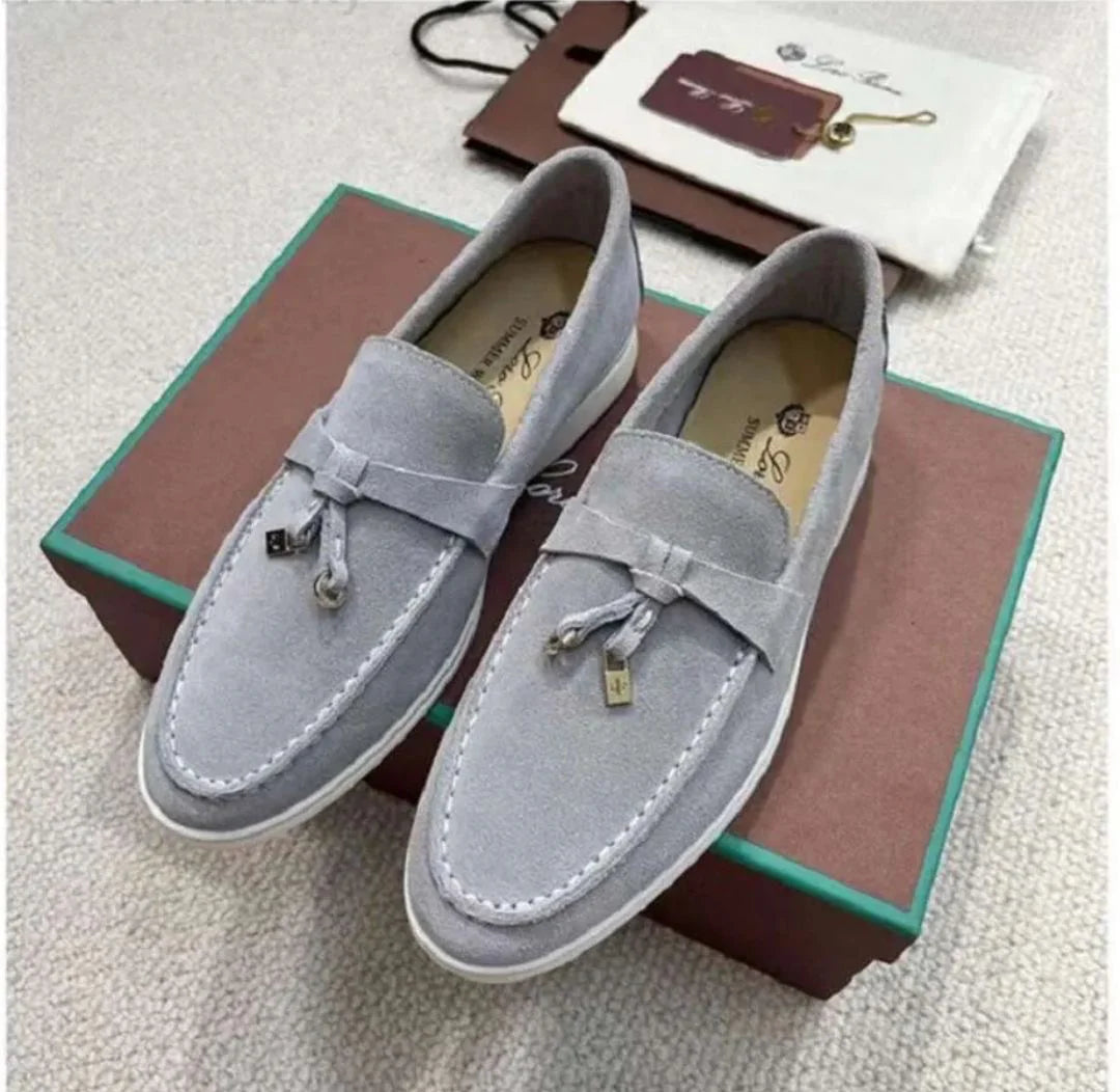 Loro Piana Summer Walk Ballet Flats – Leather Edition