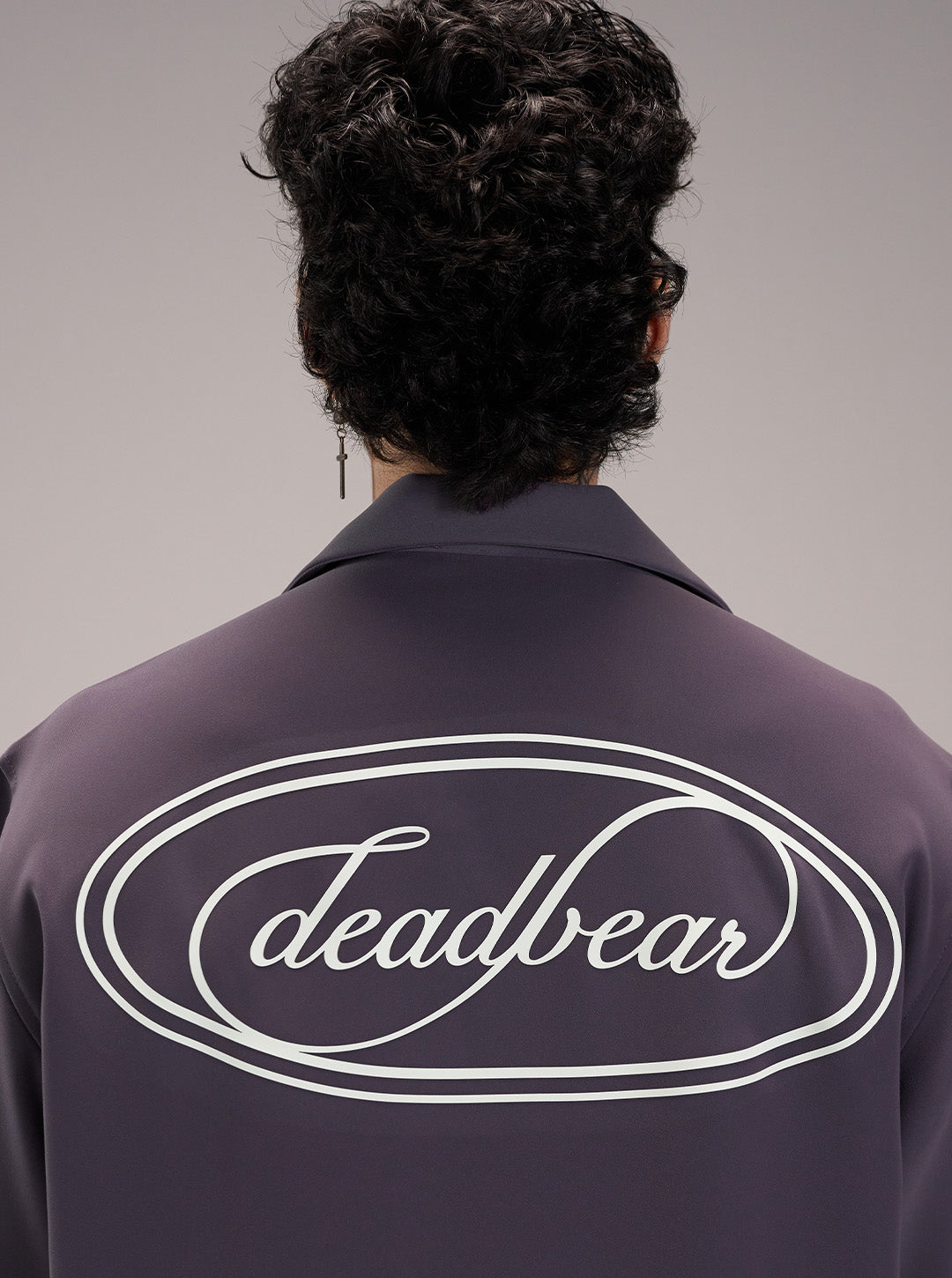 Signature Bowling Shirt Slate Lavender by DEADBEAR