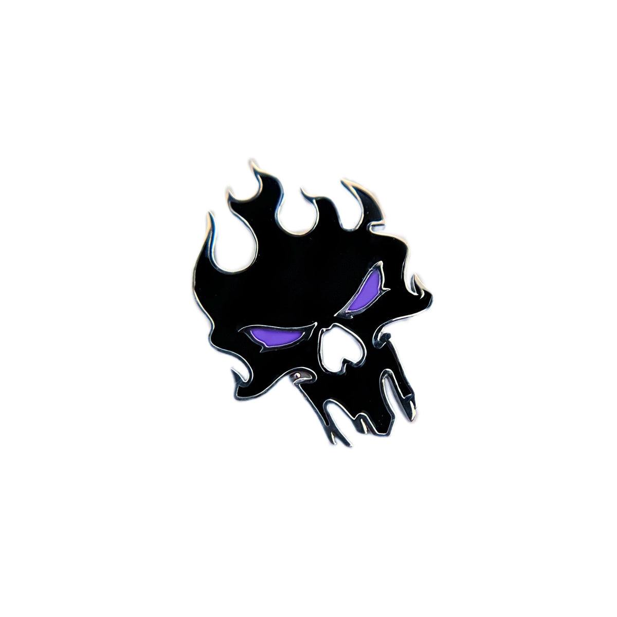 FLAMING SKULL by The Noble Sculptor