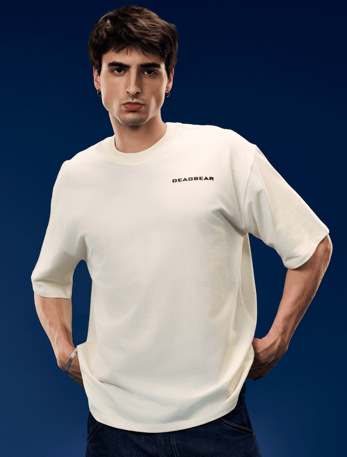 Ultra Basics Tee Cream White by DEADBEAR