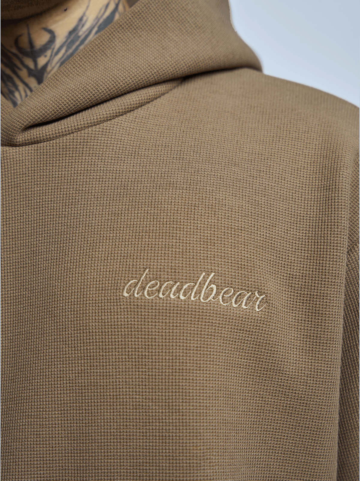 Co-ord Hoodie Lt. Brown by DEADBEAR
