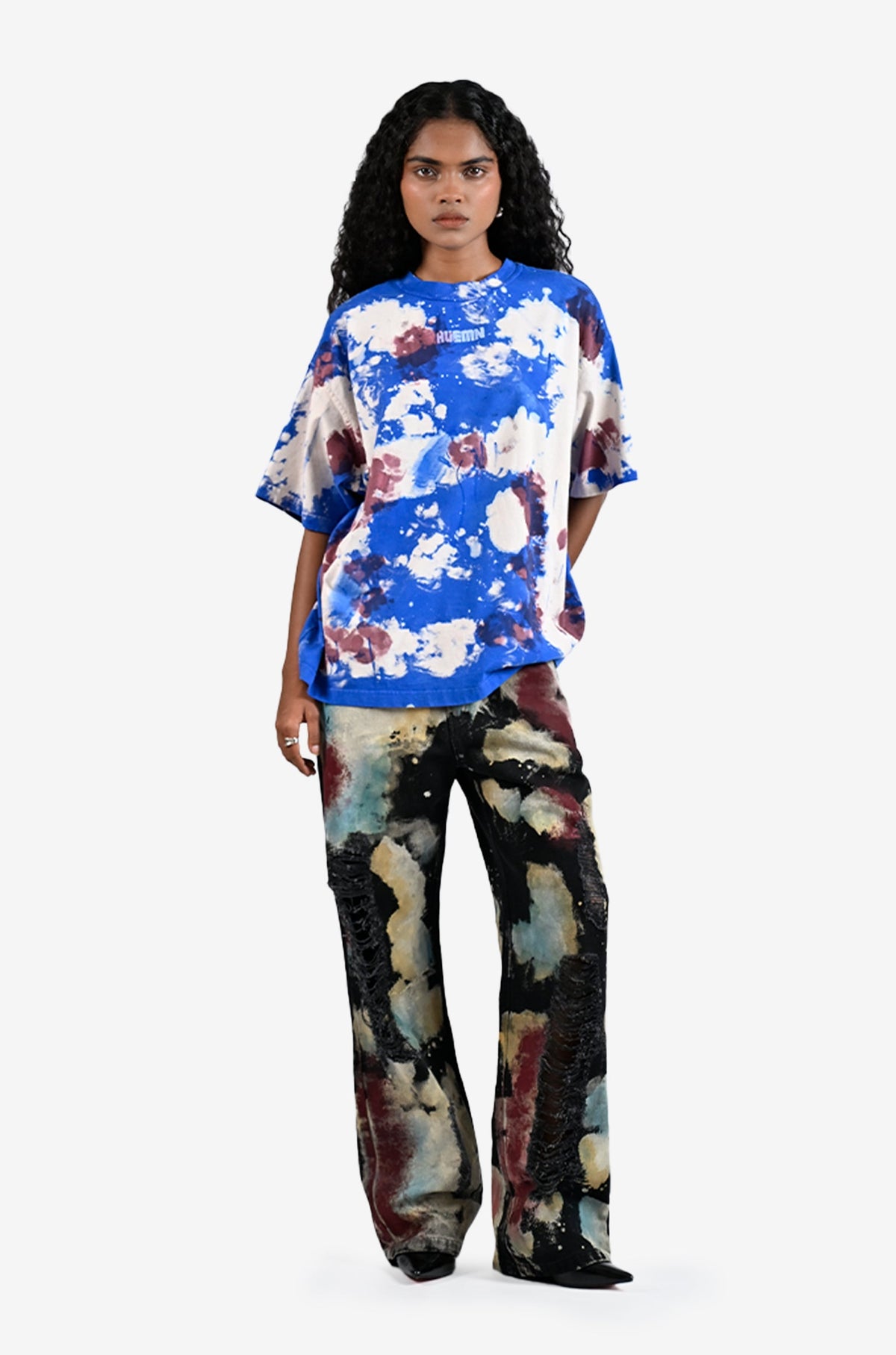 Blood 2.0 T-Shirt (Blue) by HUEMN