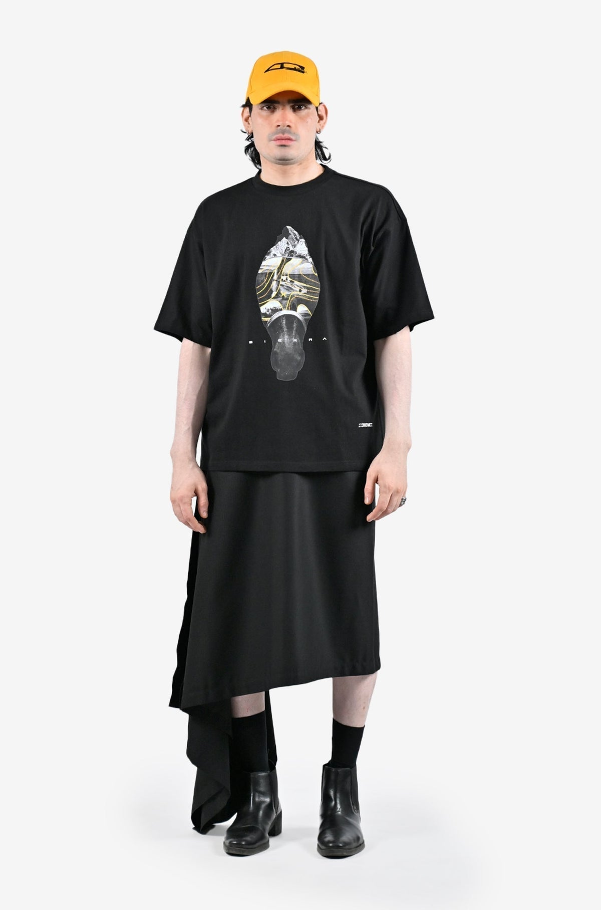 Tata Sierra x HUEMN horse-printed t-shirt by HUEMN