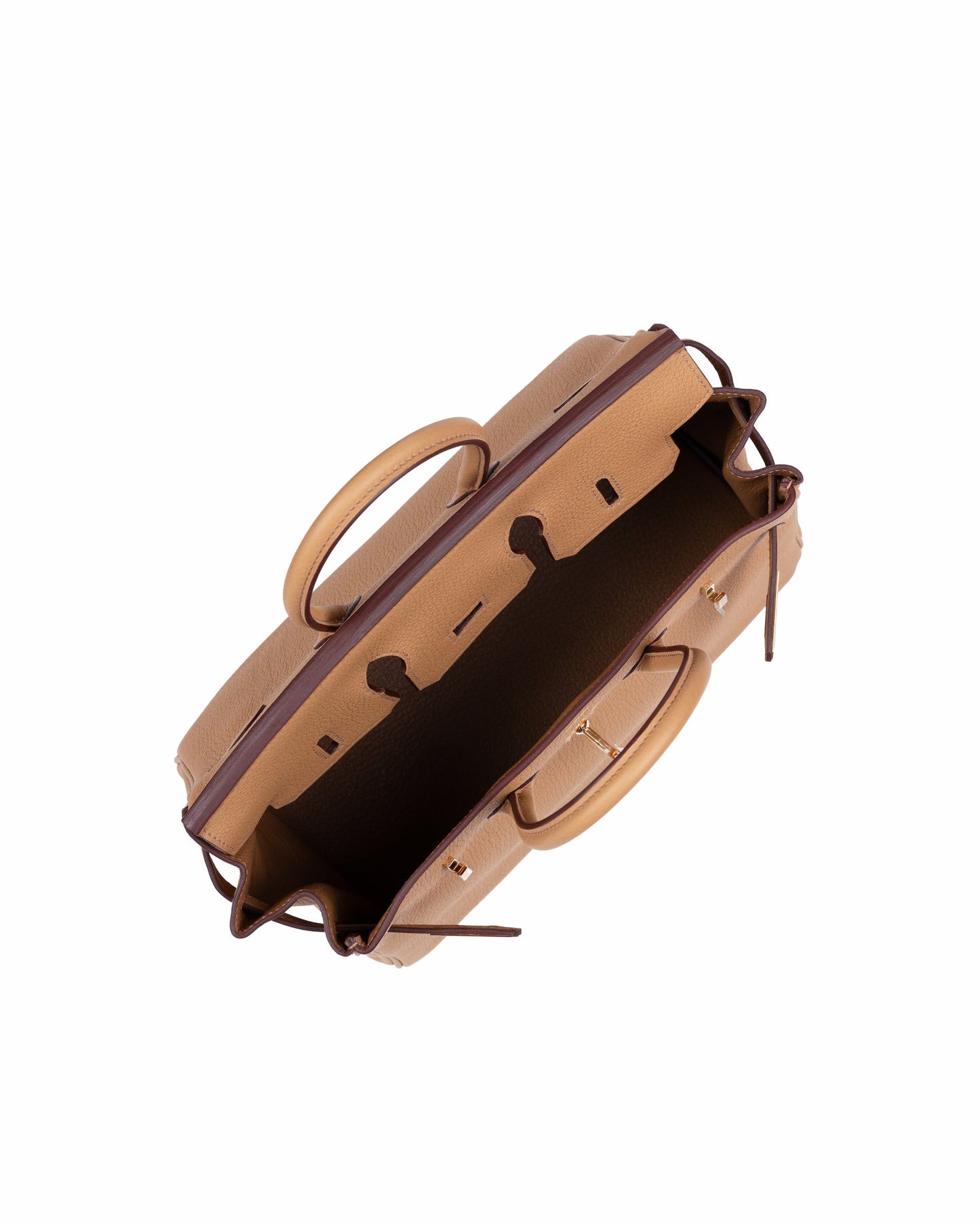 Hermès Birkin 25 – Biscuit Togo Leather with Gold Hardware