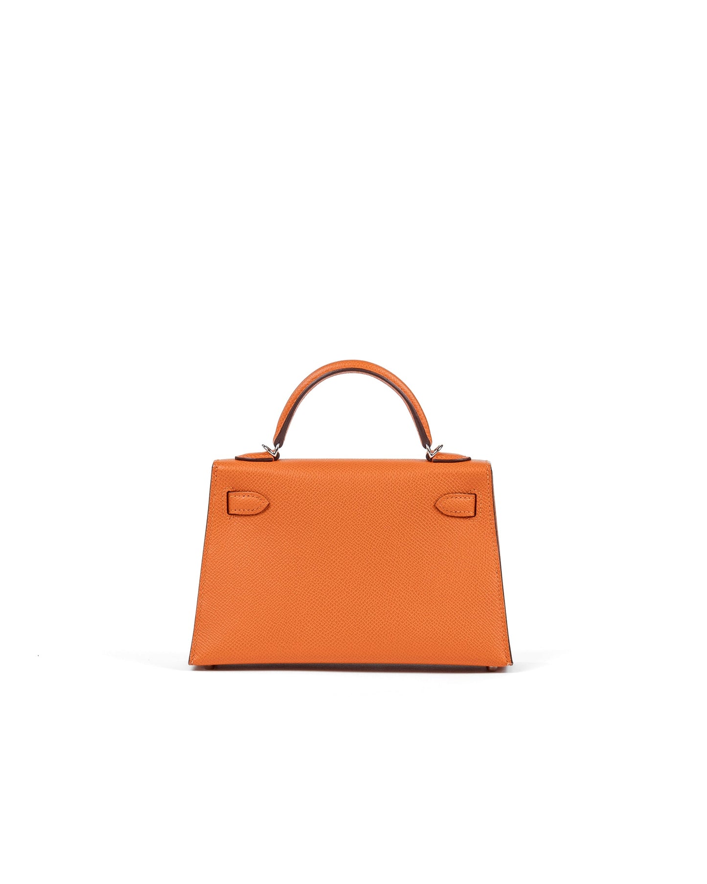 Hermès Kelly 20 – Orange Epsom Leather with Palladium Hardware