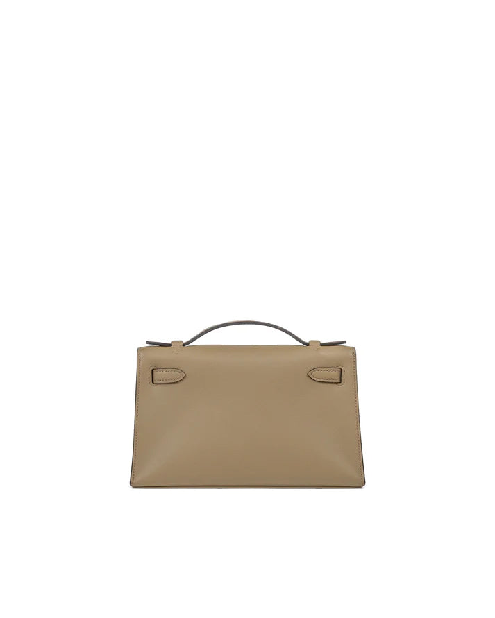 Hermès Kelly Pochette – Beige Marfa Swift Leather with Gold Hardware - Zeuskicks