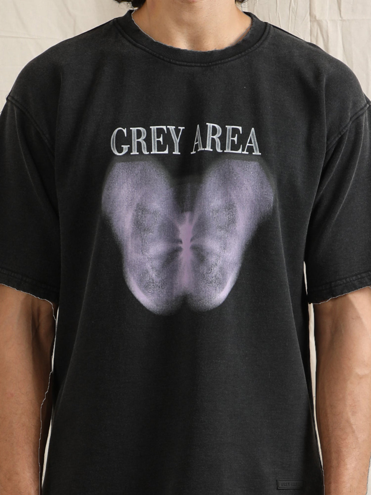 GROWTH T-SHIRT (BLACK) by GREY AREA