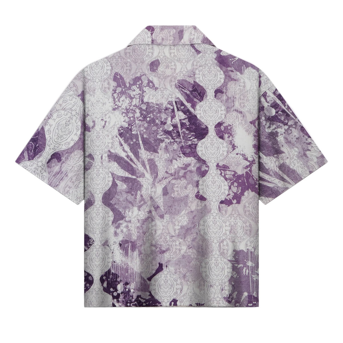 Purple Abstract Shirt by FARAK